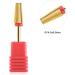 BNG 5-in-1 Carbide Nail Drill Bit for Fast Acrylic & Hard Gel Removal - Tungsten Steel Manicure Pedicure Tool - Fine Gold - Buy Online on SooperMarket.com