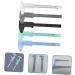 WOFASHPURET Microblading Ruler 5pcs Eyebrow Measuring Ruler Eyebrow Tools Makeup Tools Measuring Tool Wen Wan Eyebrow Card Student - Buy Online on SooperMarket.com