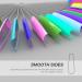 50pc Clear Fan-shaped Nail Art Swatches Sticks for Practice and Display - Keilend - Buy Online on SooperMarket.com