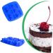 HOMSFOU 2pcs Candy Molds Silicone Mold Silicone Candy Mold De para Gelatinas Chocolate Molds DIY Cake Mold Chocolate Moulds Chocolate Making Shape Puzzle Ice Making mediumx2pcs As Shownx2pcs - Buy Online on SooperMarket.com