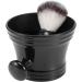 Alvinlite Beard Brush - Portable Travel Shaving Brush & Soap Dish for Men's Beard Care | Ideal Facial Cleaning Tool - Buy Online on SooperMarket.com