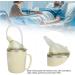 Convalescent Feeding Cup 350ml 304 Stainless Steel Adaptive Drinking Cup with Straw Leakproof Lightweight Bed Sippy Cup Drinking Aids for The Elderly Patient Disabled - Buy Online on SooperMarket.com