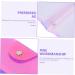 Mikinona Nail Art Card Holder Stamp Template Holder Stamping Plates Storage Bag Nail Art Plates Organizer Nail Art Stamp Rectangular Nail Shell Nail Image Plate Bag Nail Art Pouch As 19x14.5cm Pink - Buy Online on SooperMarket.com