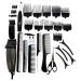 30 Piece Deluxe Pro Clipper & Grooming Kit | Stainless Steel Blades | International Shipping Available - Buy Online on SooperMarket.com