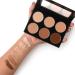 Mehron Makeup Celebr Pro-HD Conceal-It Palette - 6 Shade Professional Cream Contour & Concealer Palette - Buy Online on SooperMarket.com