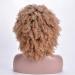 SHIYID Short Curly Blonde Afro Wig Heat Resistant Synthetic Wig for Women with Dark Roots Perfect for African American Hair - Buy Online on SooperMarket.com