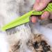 2-in-1 Professional Metal Dog and Cat Comb with Stainless Steel Teeth - Grooming Tool for Long & Short Haired Pets - Removes Tangles, Knots, Fleas & Lice - Buy Online on SooperMarket.com