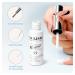 RARJSM Gel Liner Nail Art Polish - White Soak-off Curing 8ml + Thin Brush - DIY French Manicure Design - Buy Online on SooperMarket.com