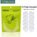 Welnove 10Pcs Metatarsal Pads - Anti-Slip Forefoot Cushions for Mortons Neuroma & Foot Pain - Buy Online on SooperMarket.com