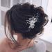 Unicra Crystal Bride Wedding Hair Comb Siver Bridal Hair Accessories Rhinestone Headpiece for Women and Girls - Buy Online on SooperMarket.com