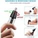 USB Rechargeable Nose & Ear Hair Trimmer Electric Eyebrow Groomer with Light | Perfect for Home & Travel - Buy Online on SooperMarket.com