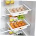 KOMBIUDA 2pcs box White for Type Refrigerator Home Storage Household Container Fruit Multi-purpose Drawer - Buy Online on SooperMarket.com