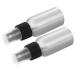 Frcolor Aluminum Fine Fog Atomizer - 2 Pack Metal Travel Bottles for Essential Oils & Cosmetics | Refillable & Portable - Buy Online on SooperMarket.com