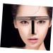 Housoutil Eyebrow Ruler Eyebrow Drawing Tool Brow Stencils Eyebrow Stencil Kit With Box Supplies - Buy Online on SooperMarket.com