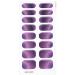 Semi Cured Gel Nail Polish Strips Adhesive Gel Nail Art Stickers Lasting Glitter Gel Nail Wraps Sticker With Nail File Semi Cured Gel Nail Stickers For Toes White With Uv Light Bsg0329