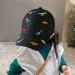 XYIYI Black Dinosaur Cotton Boys Baseball Hat | Toddler Boy Sun Hats Summer Cap - Ages 2-8 - Buy Online on SooperMarket.com