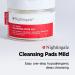 Nightingale Daily Derma Cleansing Pads | Exfoliating Makeup Remover for Waterproof Makeup | Vegan & Hypoallergenic Korean Skin Care with Hyaluronic Acid - Buy Online on SooperMarket.com