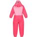 Regatta Children's Mudplay III Waterproof Insulated All-in-One Suit - Size 12-18 Geranium/Pink Blossom - Buy Online on SooperMarket.com