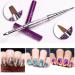 Kalolary 3PCs Acrylic Nail Brushes - Perfect Gel Nail Art & Design Accessories for Professional Nail Care - Buy Online on SooperMarket.com