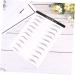 Gogogmee Artificial Eyebrow Patch 2 Sheets Black Stickers Brow Tatoo Eyebrow Makeup Tools s 3 Proof Patch - Buy Online on SooperMarket.com