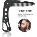 YancLife Stainless Steel Folding Beard Comb for Men - Anti-static Pocket Comb for Grooming Beards, Mustaches & Hair Styling | 9.5 * 3 * 1.5cm - Buy Online on SooperMarket.com