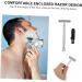 Angoily Manual Safety Razor for Men - Rustproof Double-Edged Single Blade Shaving Razor - Zinc Alloy 10.3x4cm - Eco-Friendly & Durable - Buy Online on SooperMarket.com