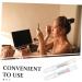 Baluue Perm Mascara Brush Lip Balm Applicator Cream Eyeshadow Brush Small Eyeshadow Brush Eye Cream Plastic - Buy Online on SooperMarket.com