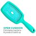 Curl Keeper Flexy Brush - Turquoise | Detangle & Clump Curls - Buy Online on SooperMarket.com