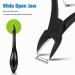FERYES Large Handle Toenail Clippers for Thick Fungal or Ingrown Toenails - Podiatrist Recommended 4R13 Stainless Steel Cutters - BLACK - Buy Online on SooperMarket.com