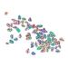 Healeved 1000pcs Nail Art Decor Nail Protector Nail Art Tools Nail Decor Fruit Ceramic Decorations Cell Phone Accessories Decorate Polymer Clay Slices for Nail Manicure Tool