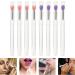 KALLORY 8pcs Professional Convenient Portable Eyeshadow Eyeshadow Silicone Makeup Lipstick 10.7X0.8X0.8CM Assorted Color - Buy Online on SooperMarket.com