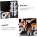 Alipis Box Lunch Box Stainless Steel Airtight Container Canister Storage Container With Cover Storage Jar - Buy Online on SooperMarket.com