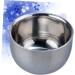 Buy Housoutil Stainless Steel Shaving Bowl | Shave Bowl with Lids for Shaving Cream & Soap | Perfect Mixing Bowl for Rich Lather - Buy Online on SooperMarket.com