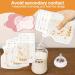 Breast Milk Bags for Freezing - 250ml Storage Bags (60PCs) | Durable & Leak-Proof Breast Milk Storage - Buy Online on SooperMarket.com