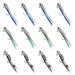 YZD Silverside Minnow Crappie Jig 12pcs 05 3Color Mix