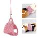 HEEPDD Small animal dishes and leash pet Front Front outwear outwest dishes Clothing for guinea pigs squirrel hedgehog chinchillas and more (red l)
