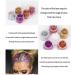 Knadgbft Eye Glitter Eyeshadow Hair Glitter Gel Long Lasting Sparkling Sequins Festival Shinny Decoration Party 6 - Buy Online on SooperMarket.com