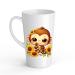 White Ceramic Baby Monkey Mug - Large 483 ml Perfect for Hot Chocolate or Milk Fun and Easy to Use