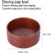 Akozon Wooden Shaving Bowl for Men | Soap Peel & Foam Cup Tool | International Shipping Available - Buy Online on SooperMarket.com