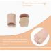 Bunion Pads Toe Tubes 10pcs - Toe Cushion Sleeves for Overlapping Toes & Bunions - Gel Toe Protectors for Pain Relief - Buy Online on SooperMarket.com