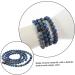 STOBOK 2Pcs stone bracelet Stone delicate delicate bracelet stone necklace bead accessories Bracelet beads wristband decorative bracelet Scattered beads decorate beading Blue 0.60X0.60X0.60CM - Buy Online on SooperMarket.com