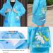 QTECLOR Kids Raincoat Jacket | Age 6-13 Years | Cartoon Poncho with School Bag Cover | Outdoor Camp Cycle - Buy Online on SooperMarket.com