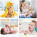 Vicloon Silicone and Wood Teething Toy for Baby - Easy to Clean Octopus Teether Chew Toy for Boys & Girls (Grey - Buy Online on SooperMarket.com