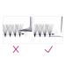 Buy 12D Volume Eyelashes - D Curl 0.07mm 11mm | Premium Artificial Eyelash Extensions for Effortless Glam - Buy Online on SooperMarket.com