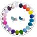 Sutoyuen 42pcs Metal Round Suspender Clips for DIY Pacifier Chains & Jewelry Accessories - Buy Online on SooperMarket.com