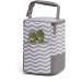 LCY Insulated Baby Bottle Cooler Bag - Grey & White Waves | Fits 4 Bottles | Hanging Strap Included - Buy Online on SooperMarket.com
