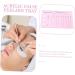 Mikinona Magnetic Eyelash Board Hand Plate Lashes Magnetic False Eyelashes Pallet Holder Eyelash Grafting Supplies Lash Storage Board Eyelash Holder Accessories Acrylic Epoxy Pink 14.3x9.4cm Pink - Buy Online on SooperMarket.com