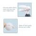 AUXHCYL 8 Pcs Baby Dummy Clips Set with Silicone Holder - Unisex Newborn Dummies - Buy Online on SooperMarket.com