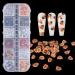 12 Grids Halloween Soft Pottery Pieces 3D Nail Stickers Nail Decals Nail Sequins For Nail Decoration Crafting - Buy Online on SooperMarket.com