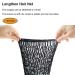 Buy 2 Pack Black Muck-Crochet Hair Network Caps - Soft Rayon Hose Hair Cover & Sleeping Cap for Women | Stylish Hair Jewelry - Buy Online on SooperMarket.com